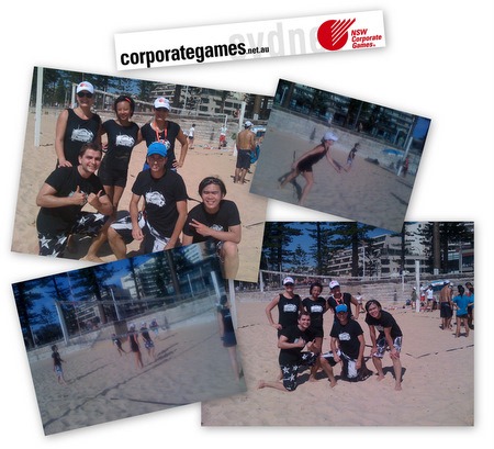 nsw corporate games manly volleyball volley thoughworks tw