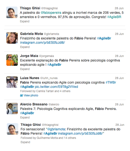 Agile brazil 2013 feedback